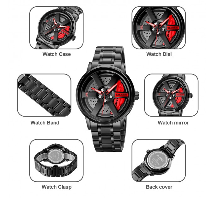 Часы наручные SKMEI 1787RD красный