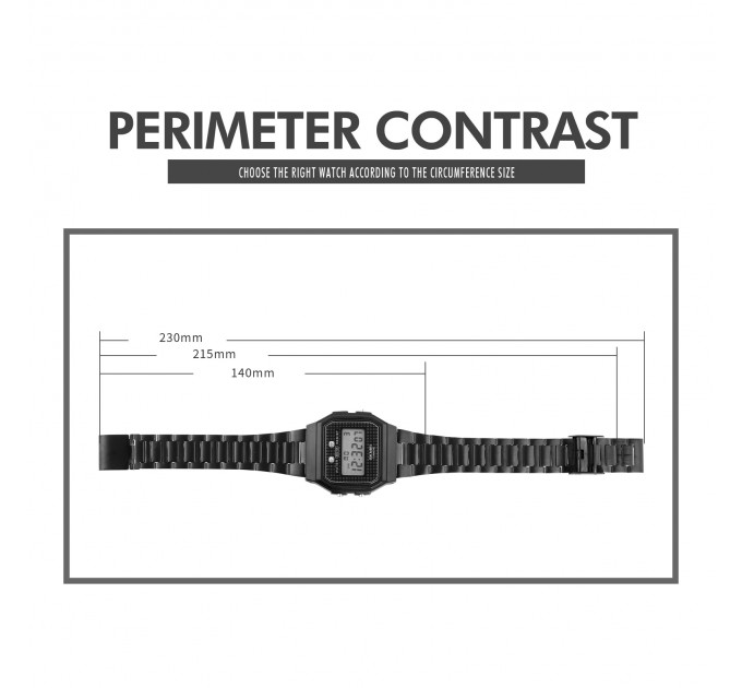 Часы наручные SKMEI 1952SBK черный